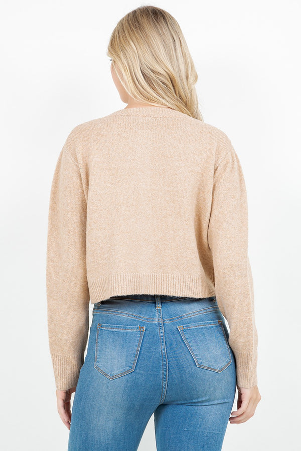 Embroidered Star Cardigan