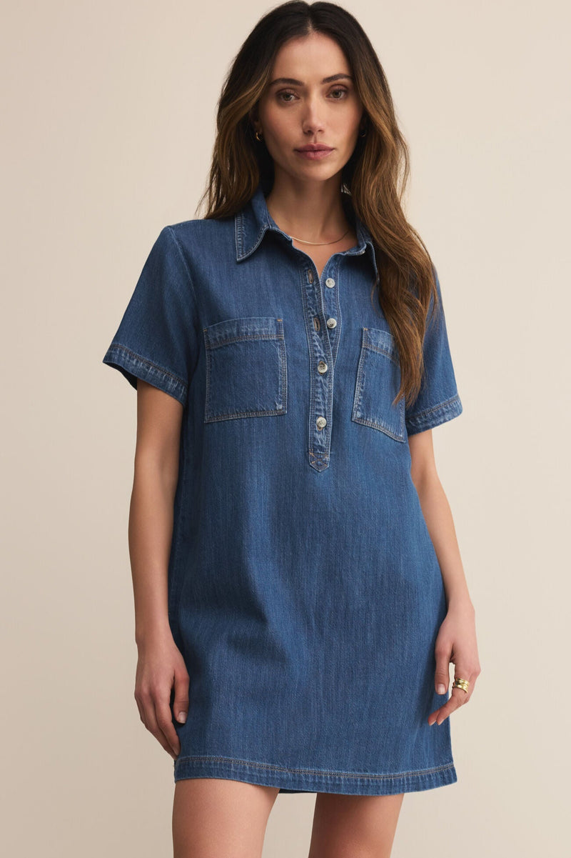 Authentic Denim Mini Dress