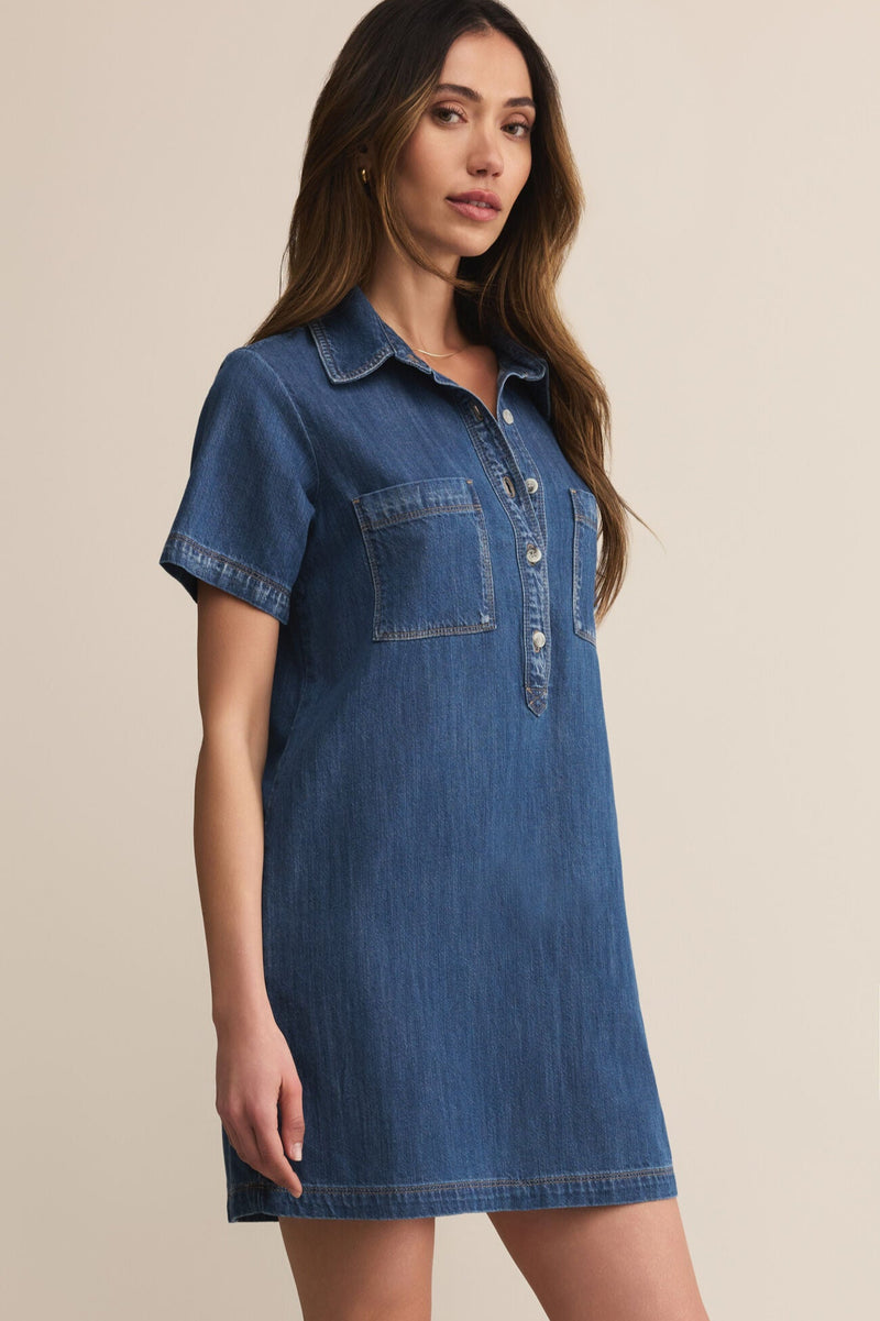 Authentic Denim Mini Dress