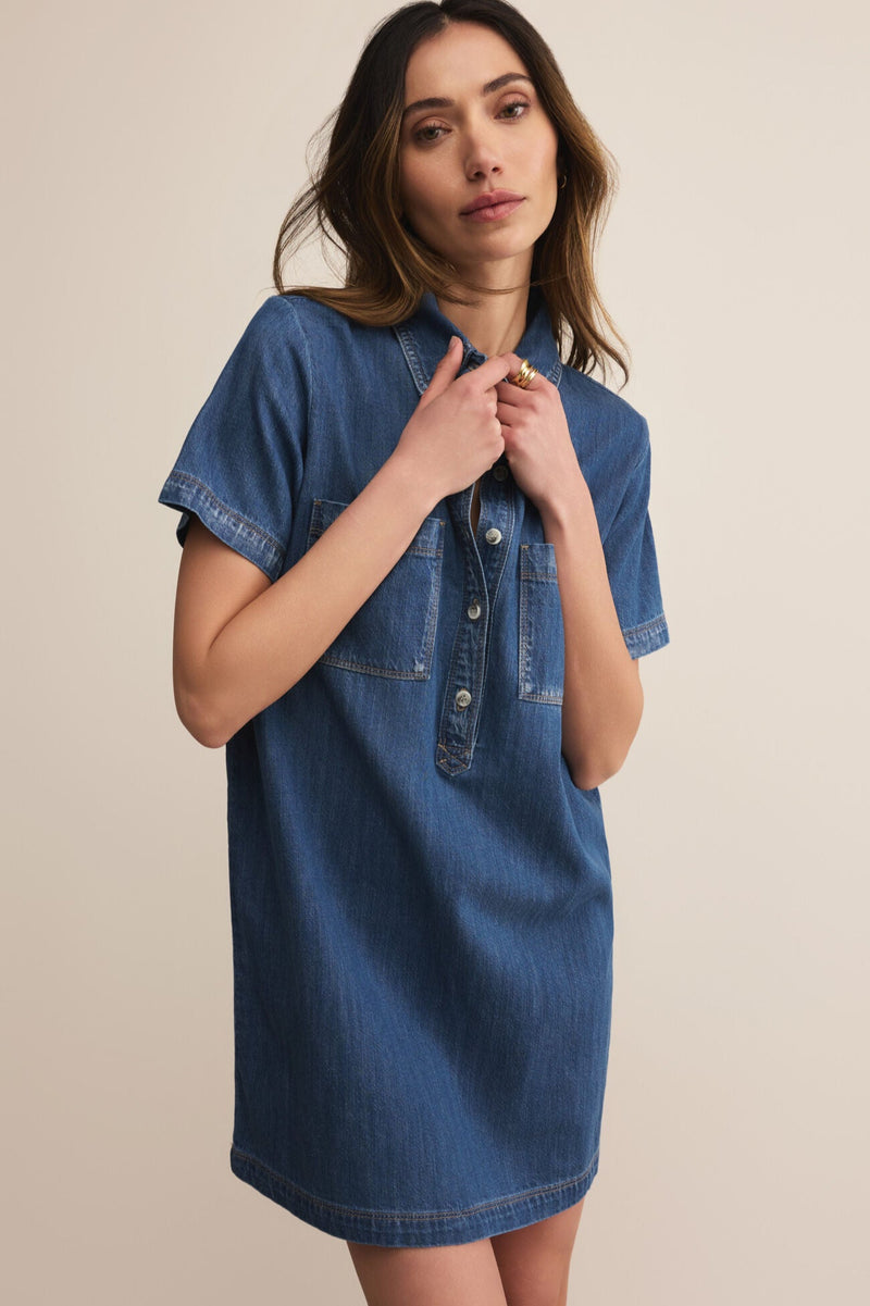Authentic Denim Mini Dress