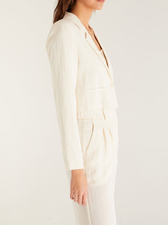 Dana Airy Cropped Blazer