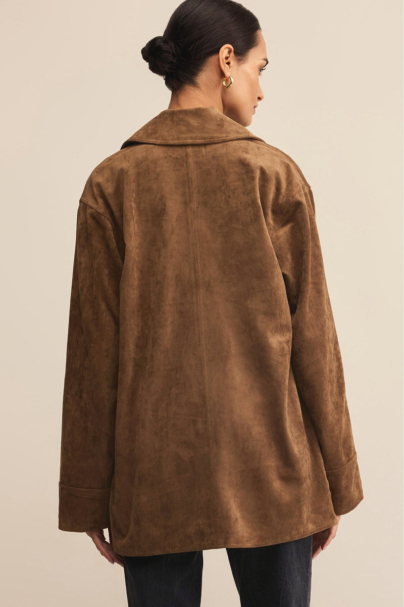 Decker Suede Chore Jacket