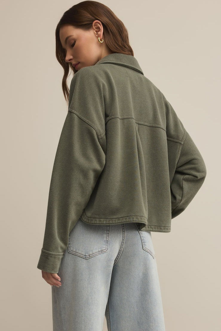 All Day Cropped Knit Jacket