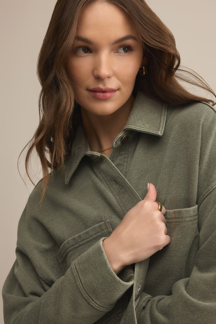 All Day Cropped Knit Jacket