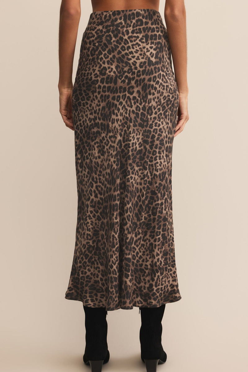 Izabel Leopard Skirt