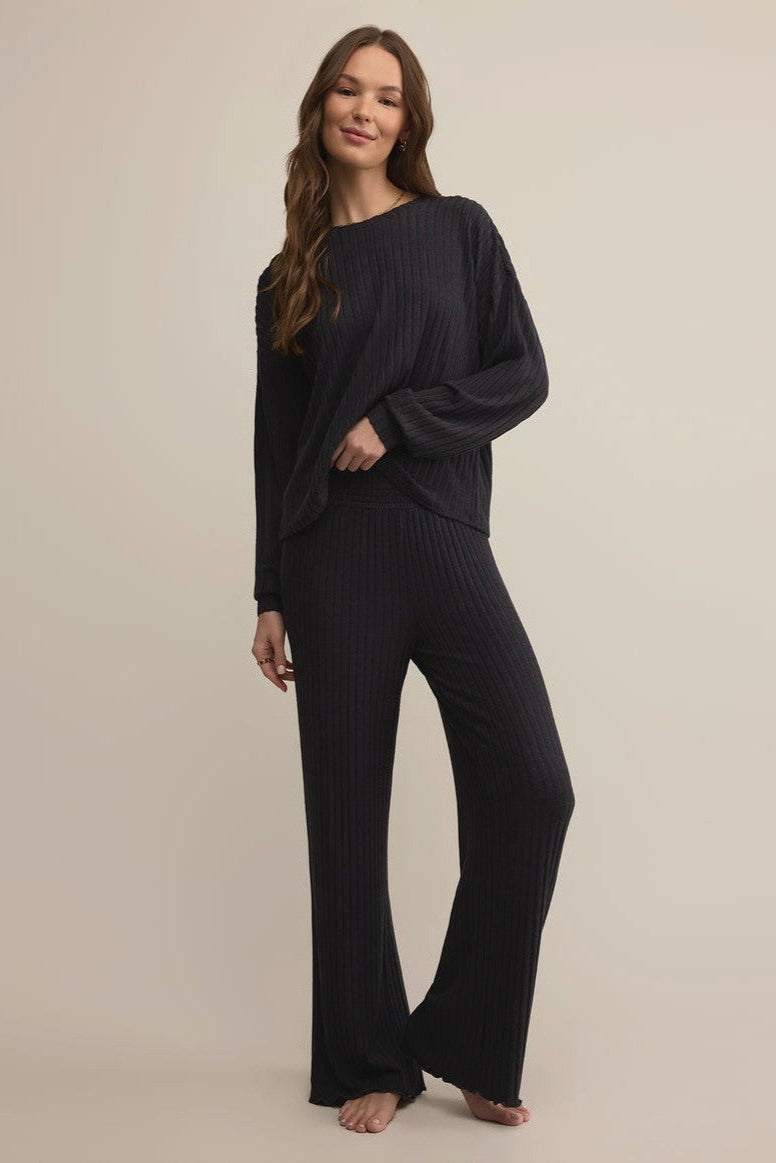 Dawn Smocked Rib Pant