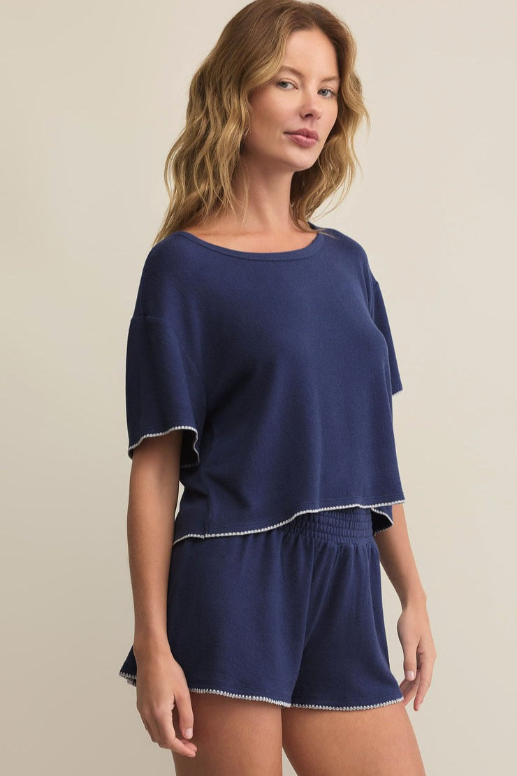 Seas The Day Stitch Top