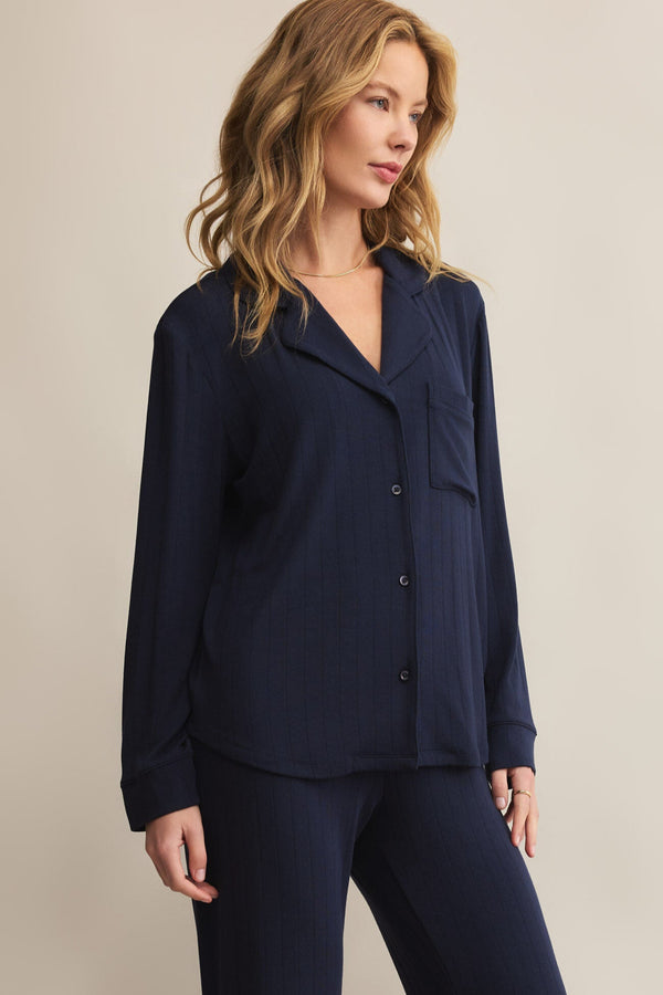 Classique Rib Long Sleeve Top