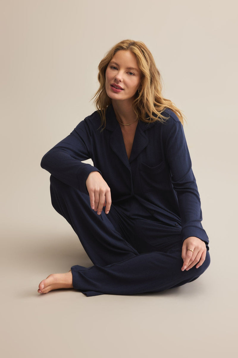 Classique Rib Long Sleeve Top