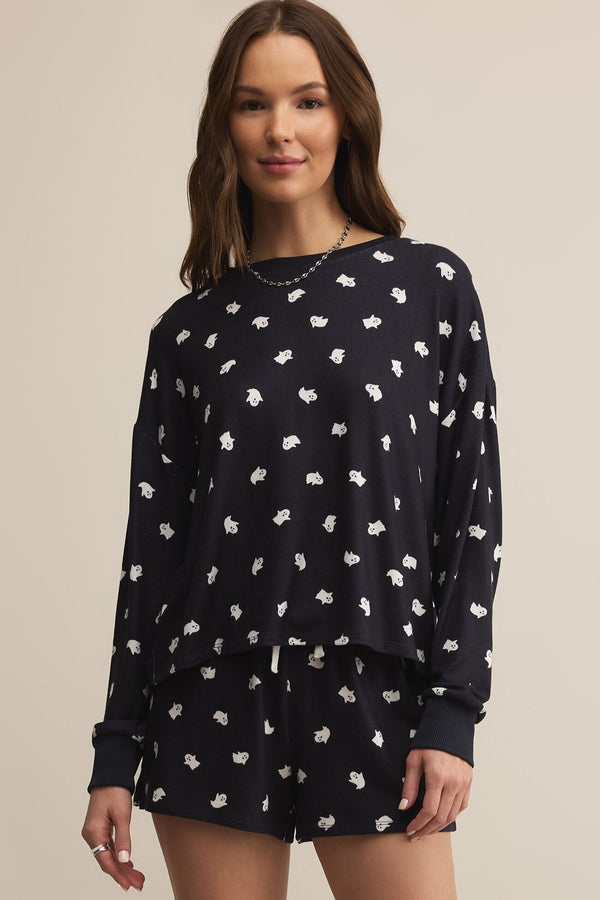 Regan Ghost Long Sleeve Top