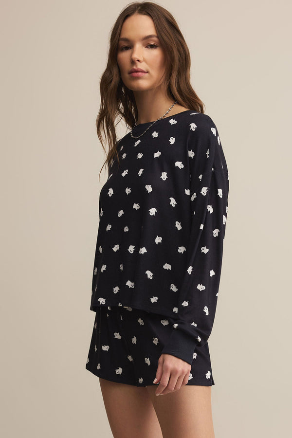 Regan Ghost Long Sleeve Top
