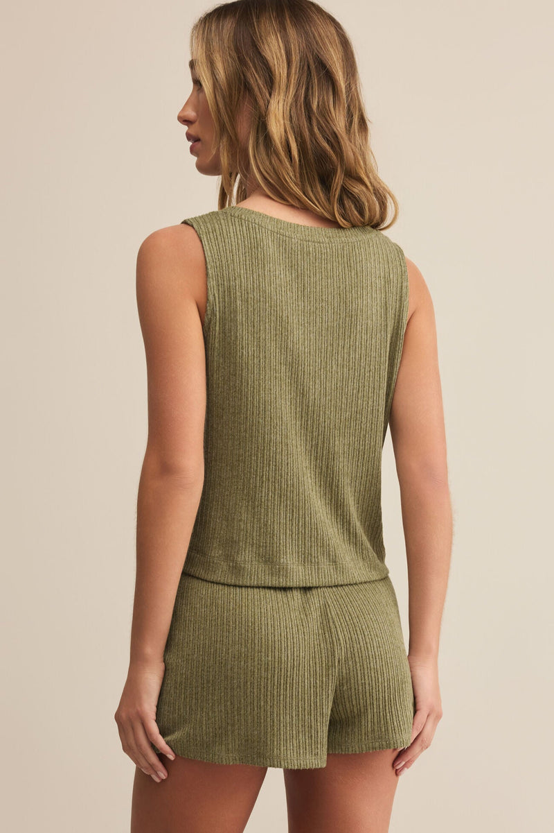 Sloane V-Neck Rib Tank
