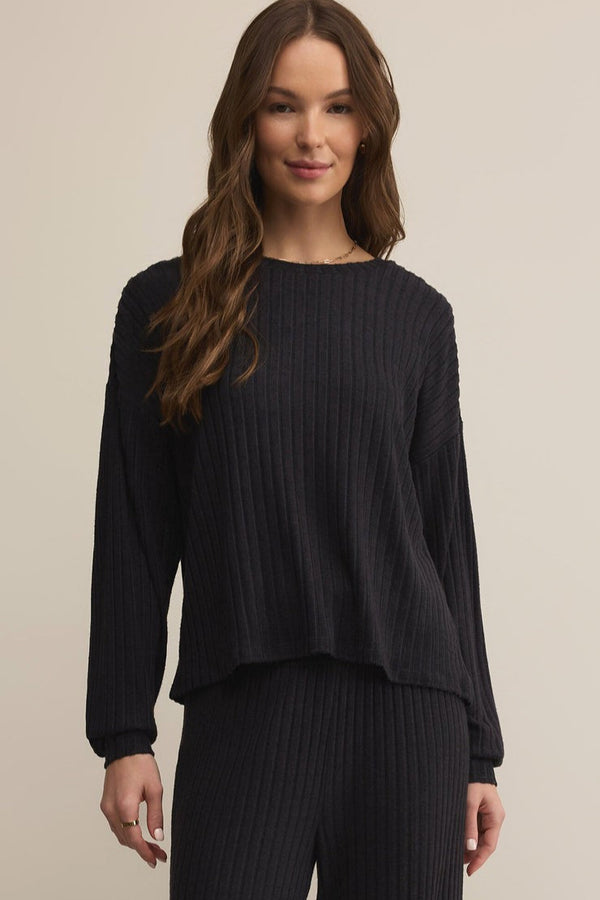 Daydream Rib Long Sleeve Top