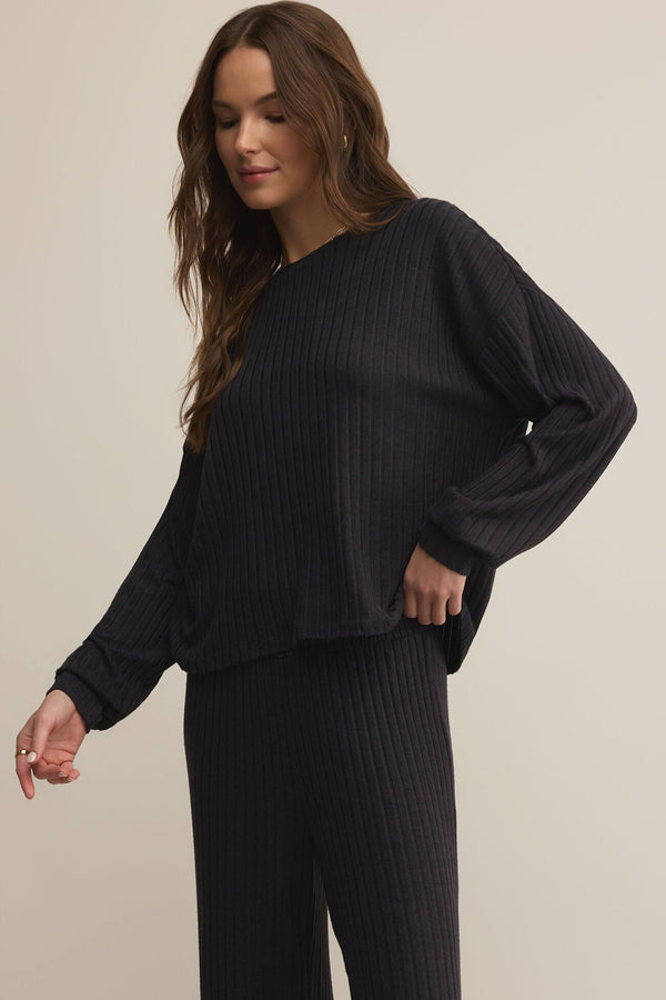 Daydream Rib Long Sleeve Top