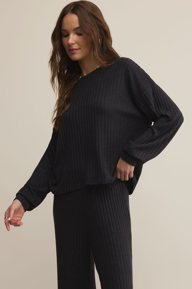 Daydream Rib Long Sleeve Top