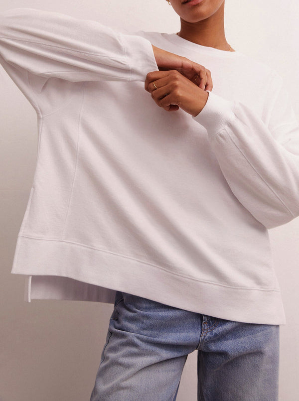 Modern Weekender - white