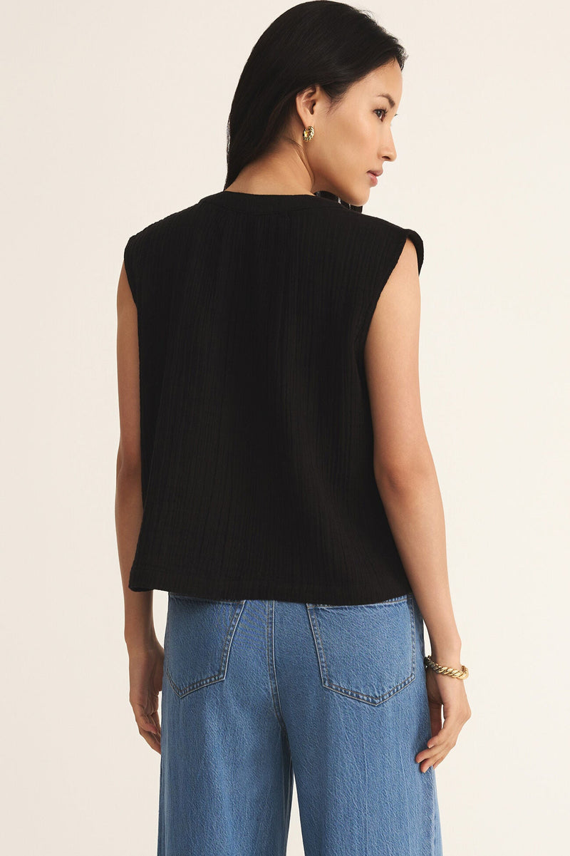 Cliffside V-Neck Airy Top
