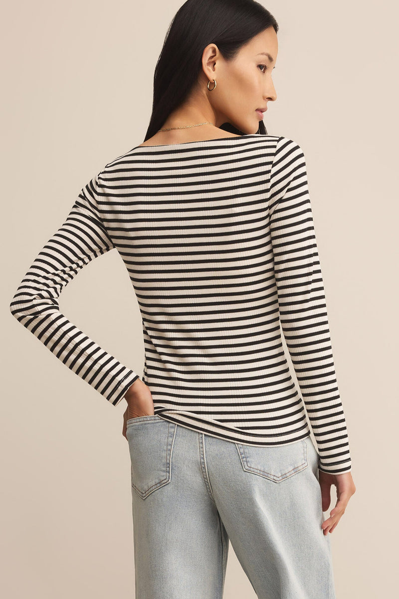 Pristine Striped Tee