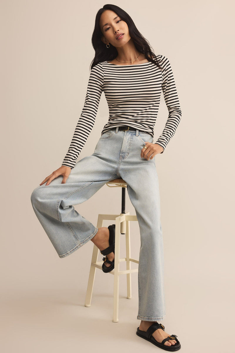 Pristine Striped Tee