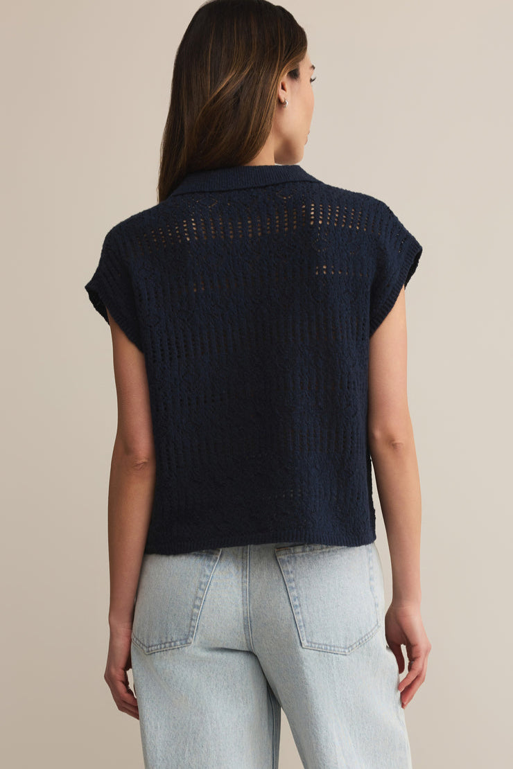 Kinsley Cotton Sweater Top