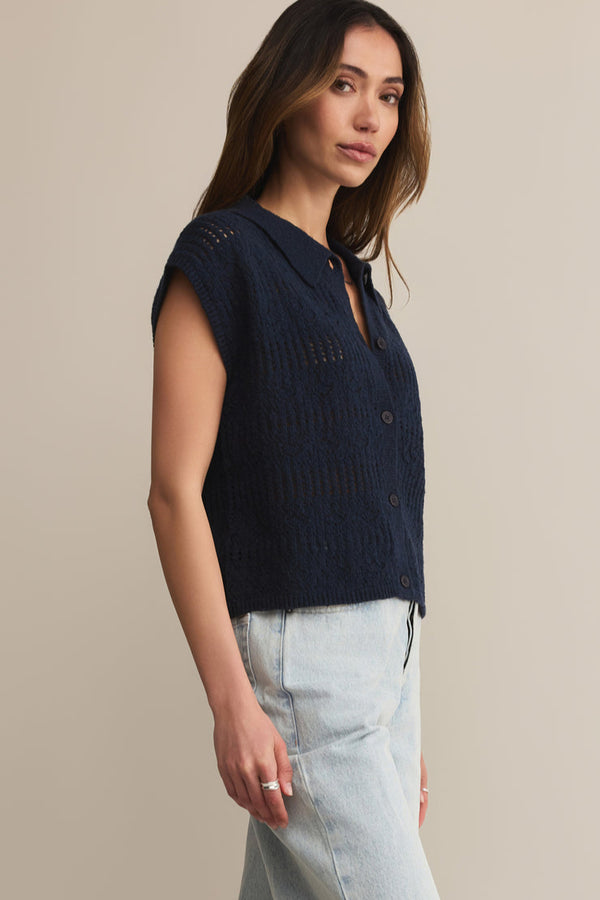 Kinsley Cotton Sweater Top