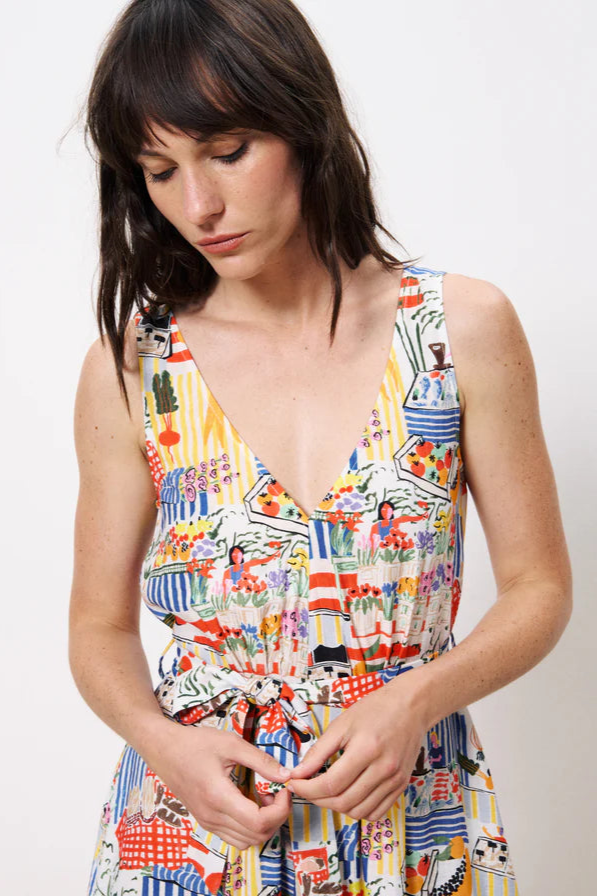 Achouak Marche Blanc Dress