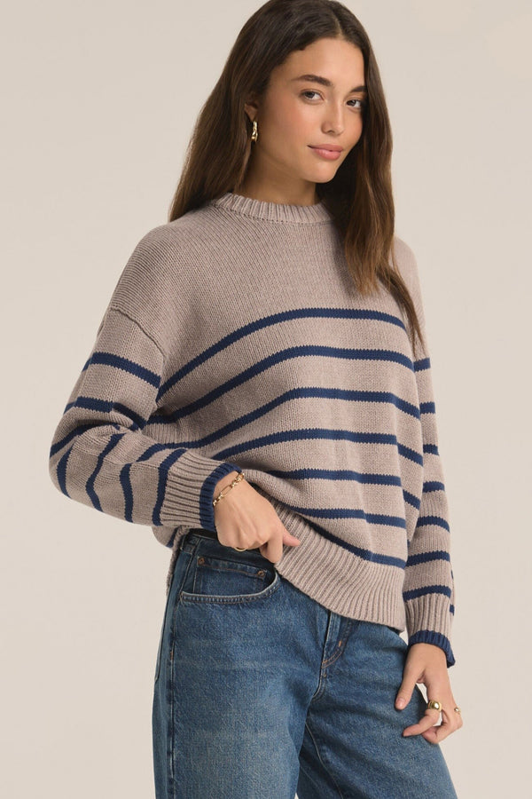 Boyfriend Stripe Sweater