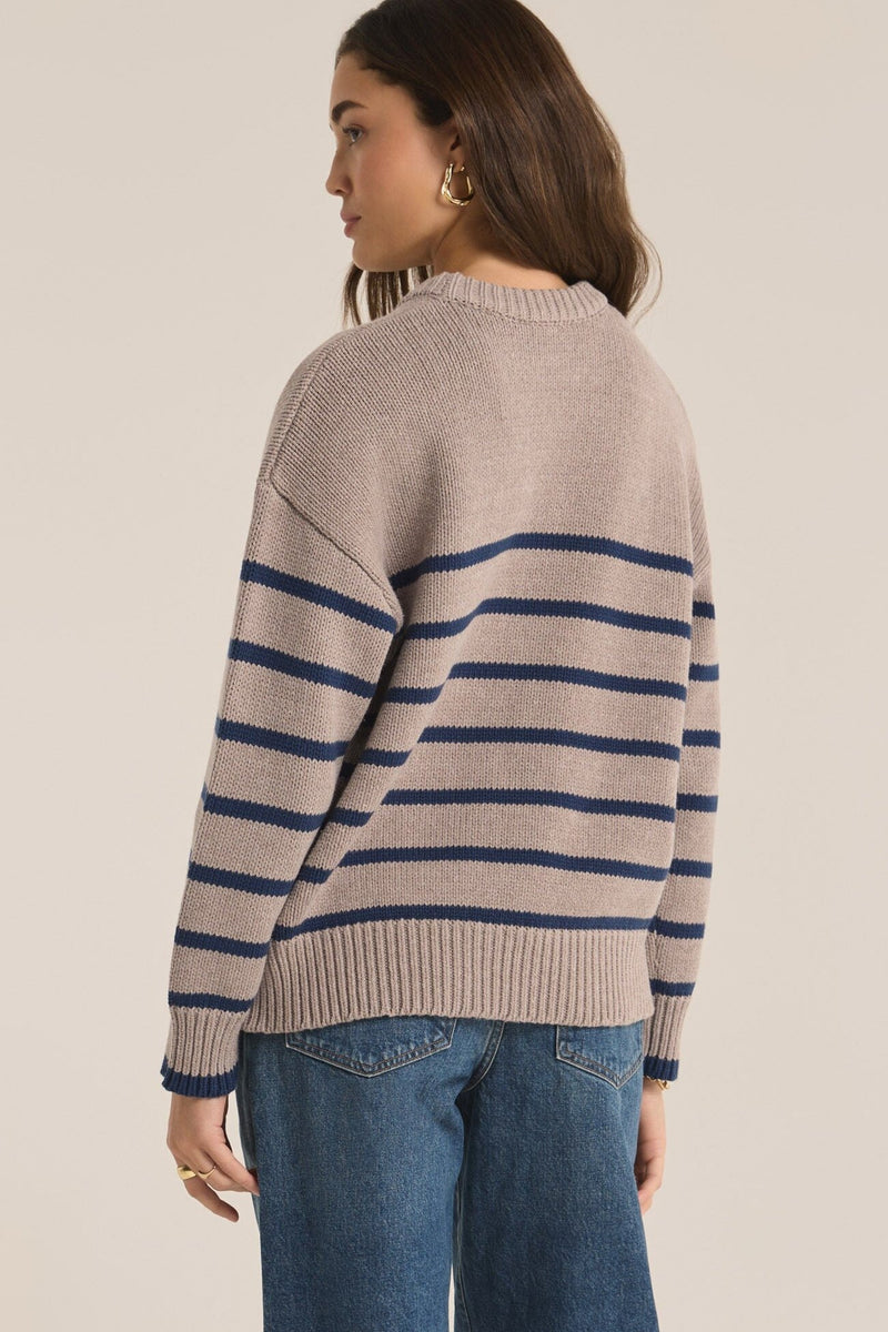 Boyfriend Stripe Sweater