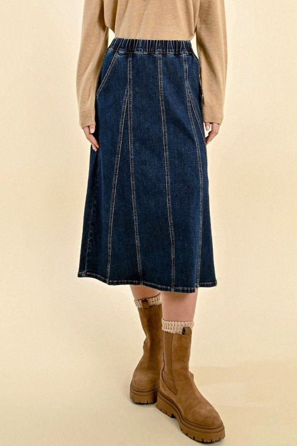 Brut Denim Skirt