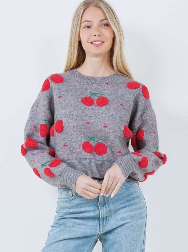 Cherry Sweater