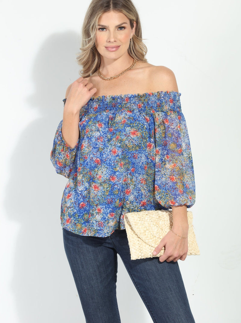 Off-The-Shoulder Elba Blouse