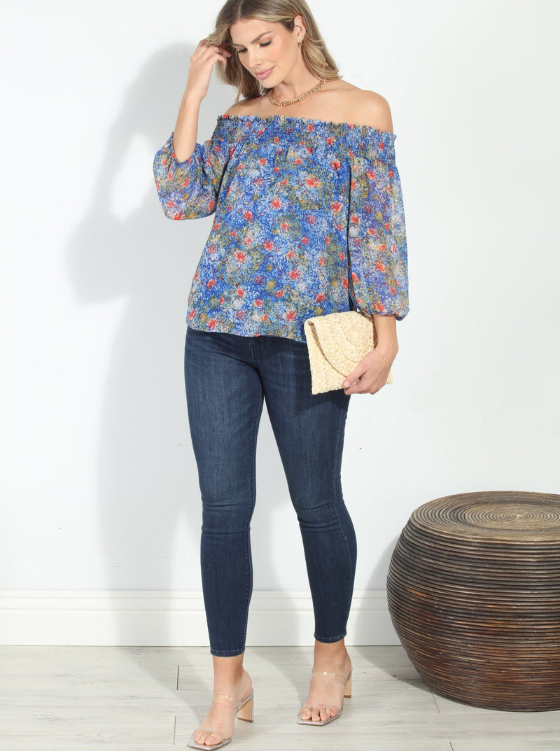 Off-The-Shoulder Elba Blouse