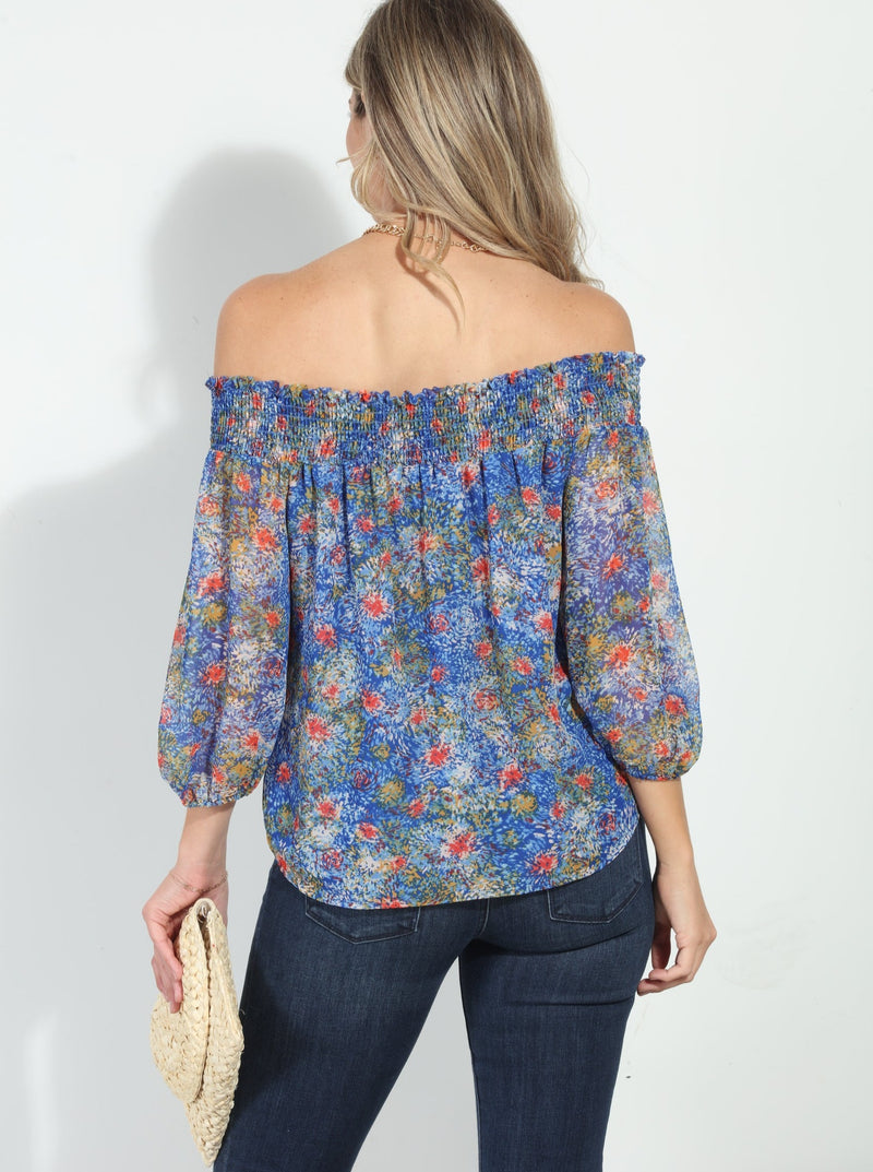 Off-The-Shoulder Elba Blouse