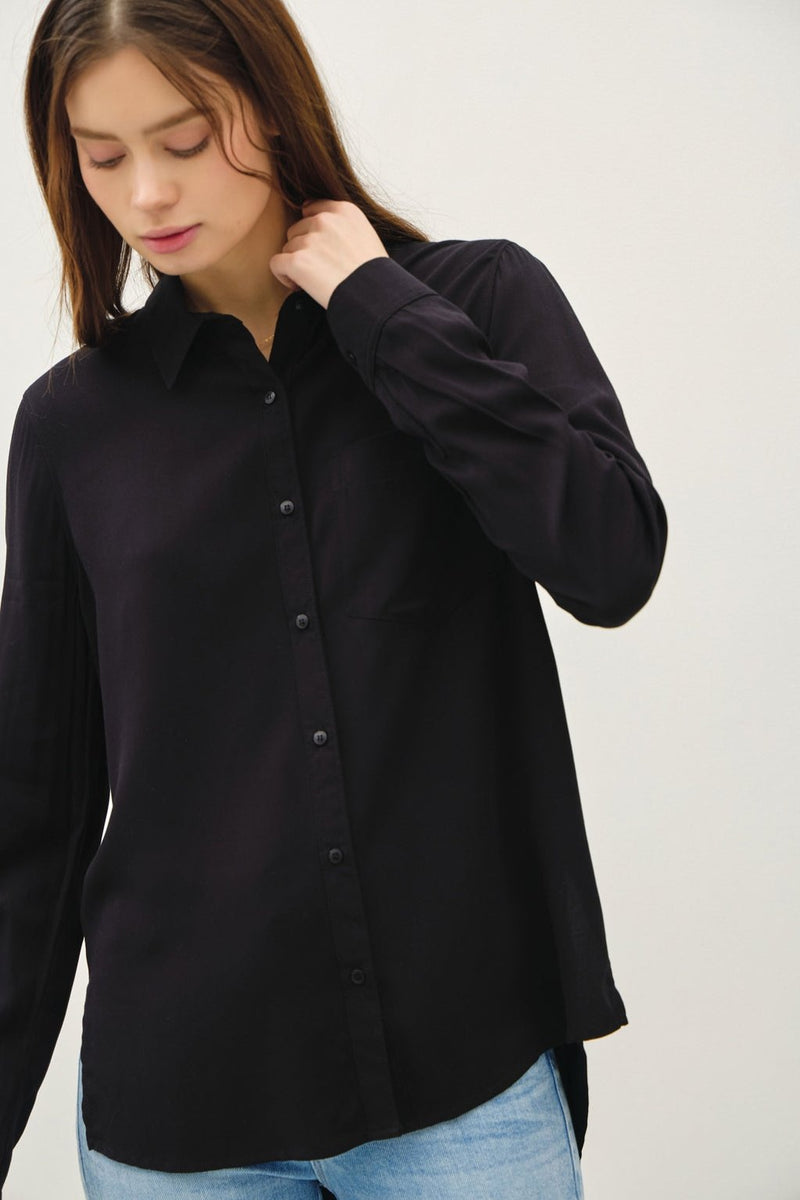 Classic Button Front Shirt