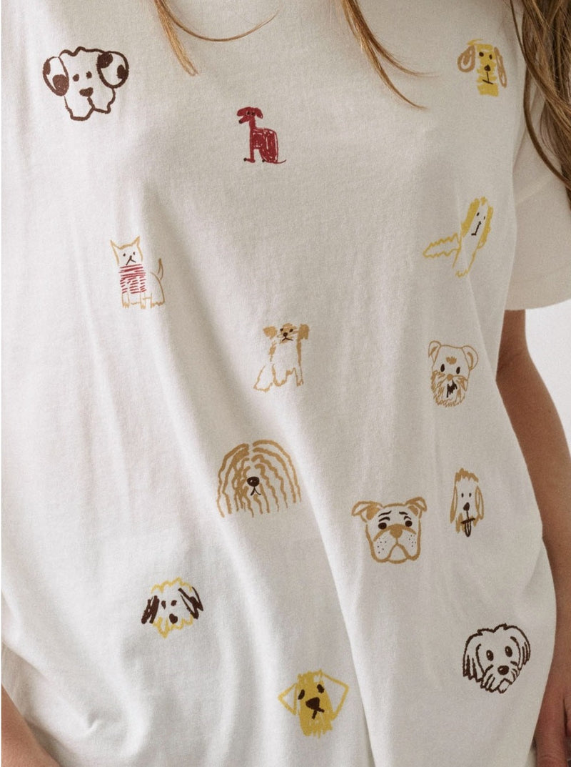 Doodle Dogs Graphic Tee