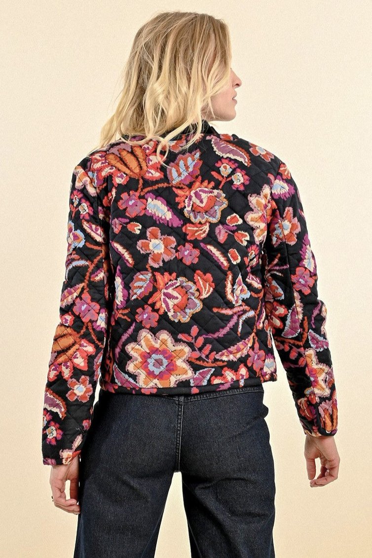 Floral Quilted Jacket