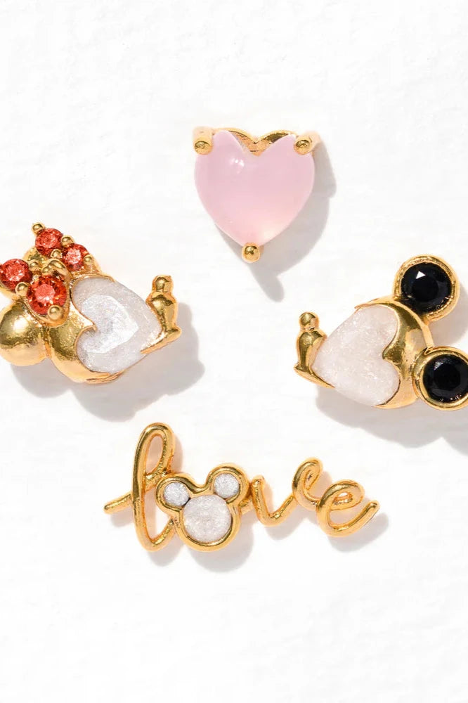 Disney Forever Love Earring Set