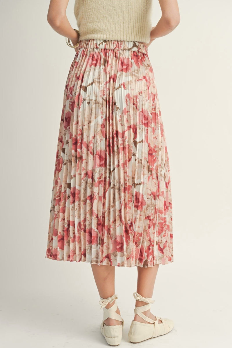 Girls' Dinner Pleated Skirt