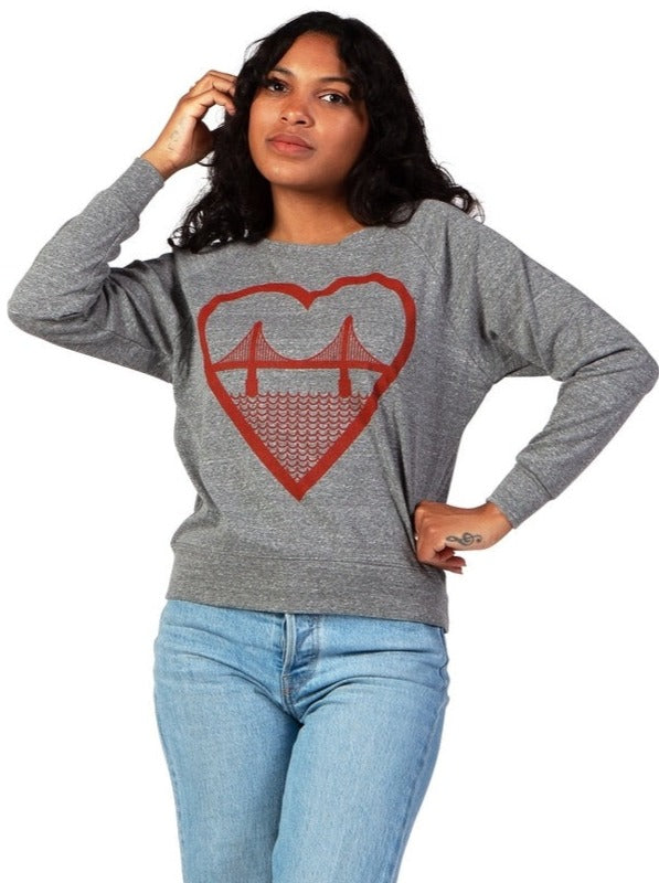 I Heart SF Women's Long Sleeve Top