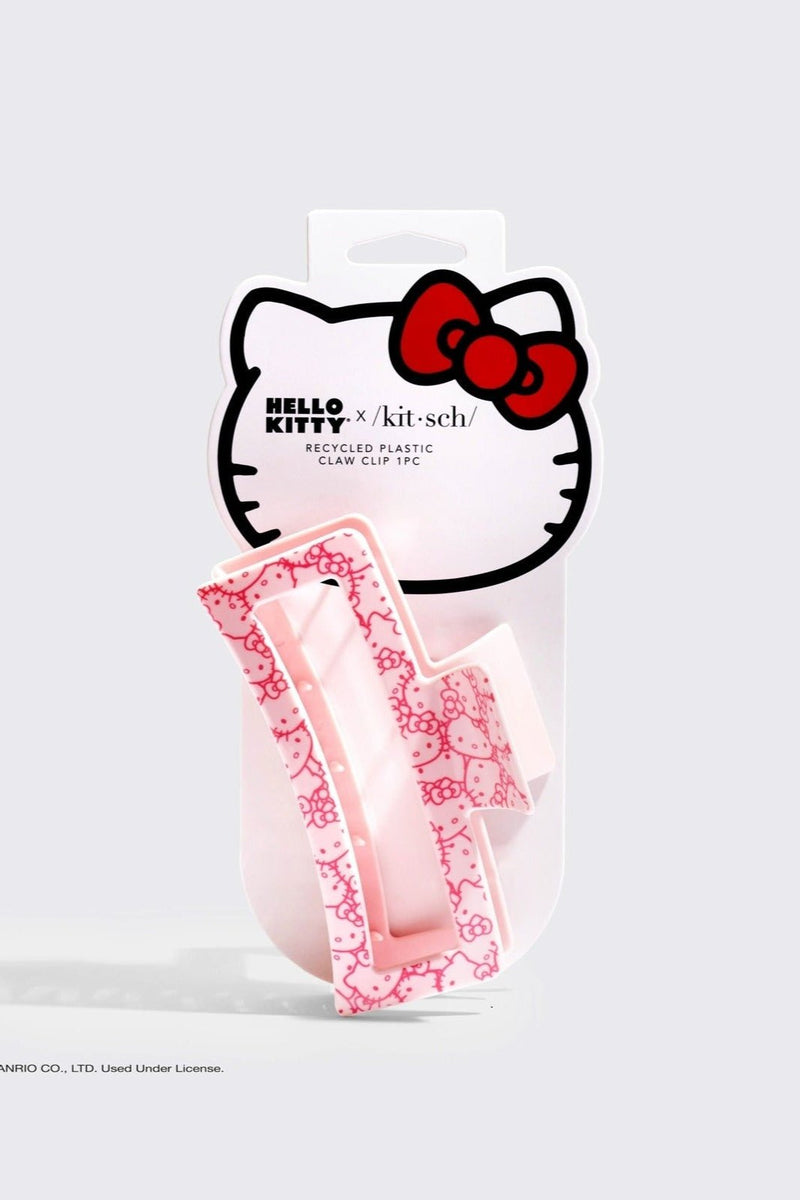 Hello Kitty x Kitsch Recycled Jumbo Open Claw Clip