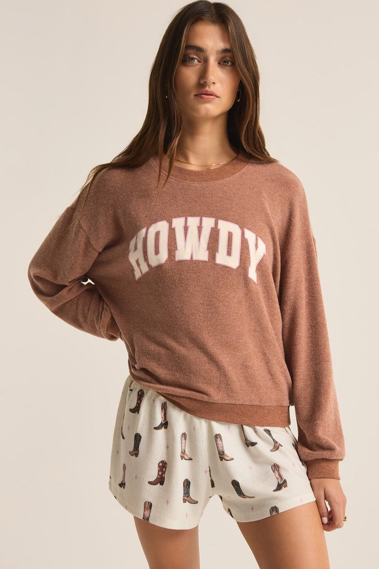 Howdy Long Sleeve Top