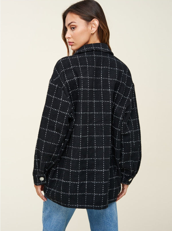 Plaid Perfection Wool Jacket