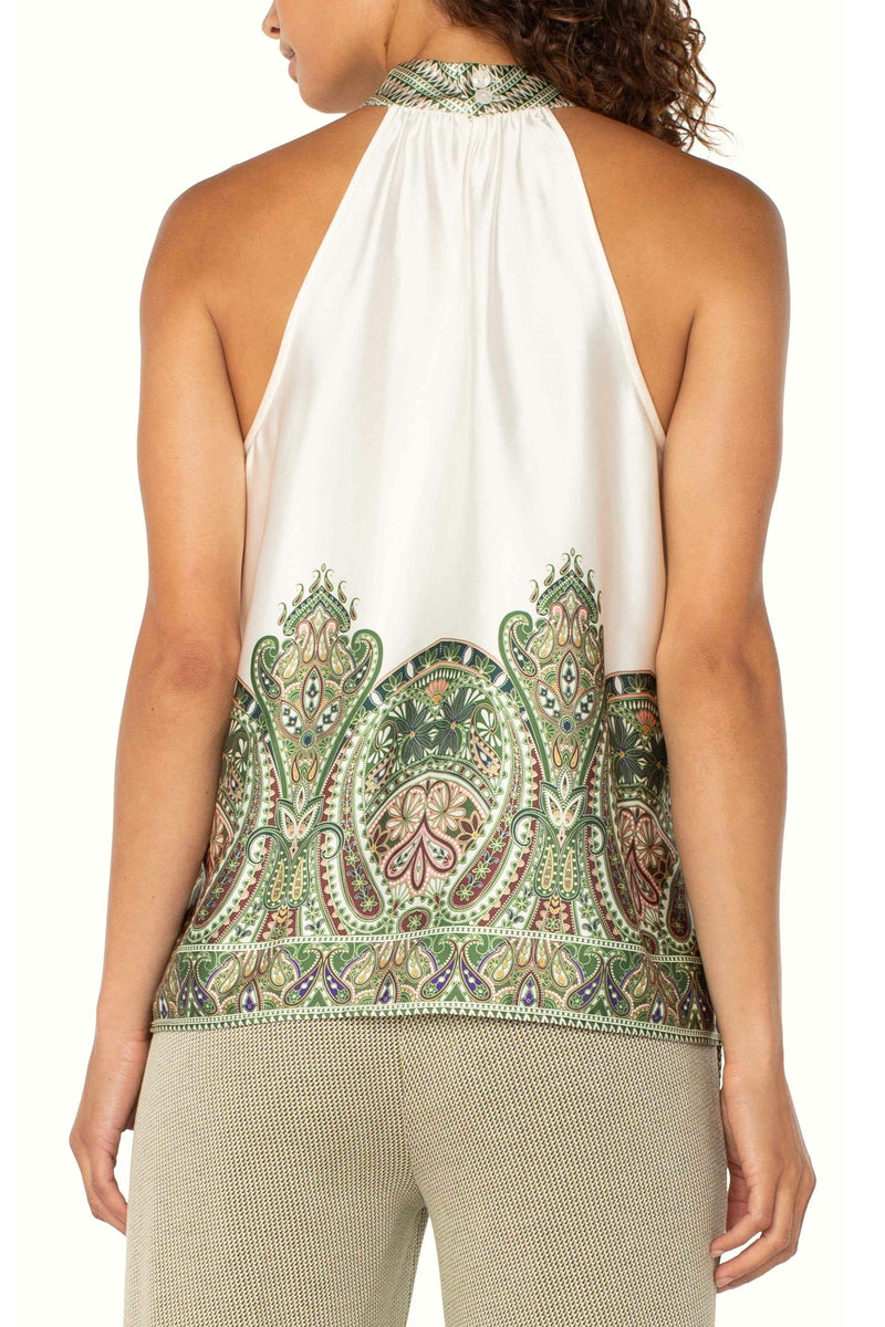 Paisley Halter Top