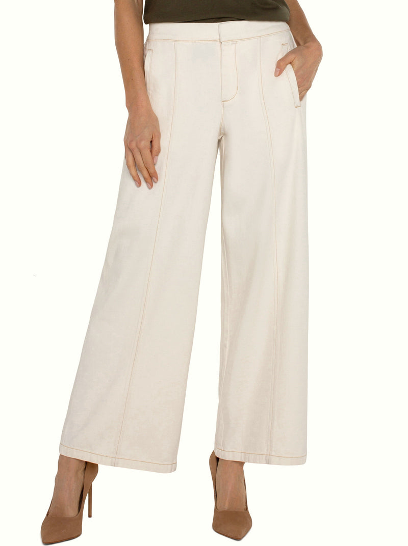 Wide Leg Ankle Pant