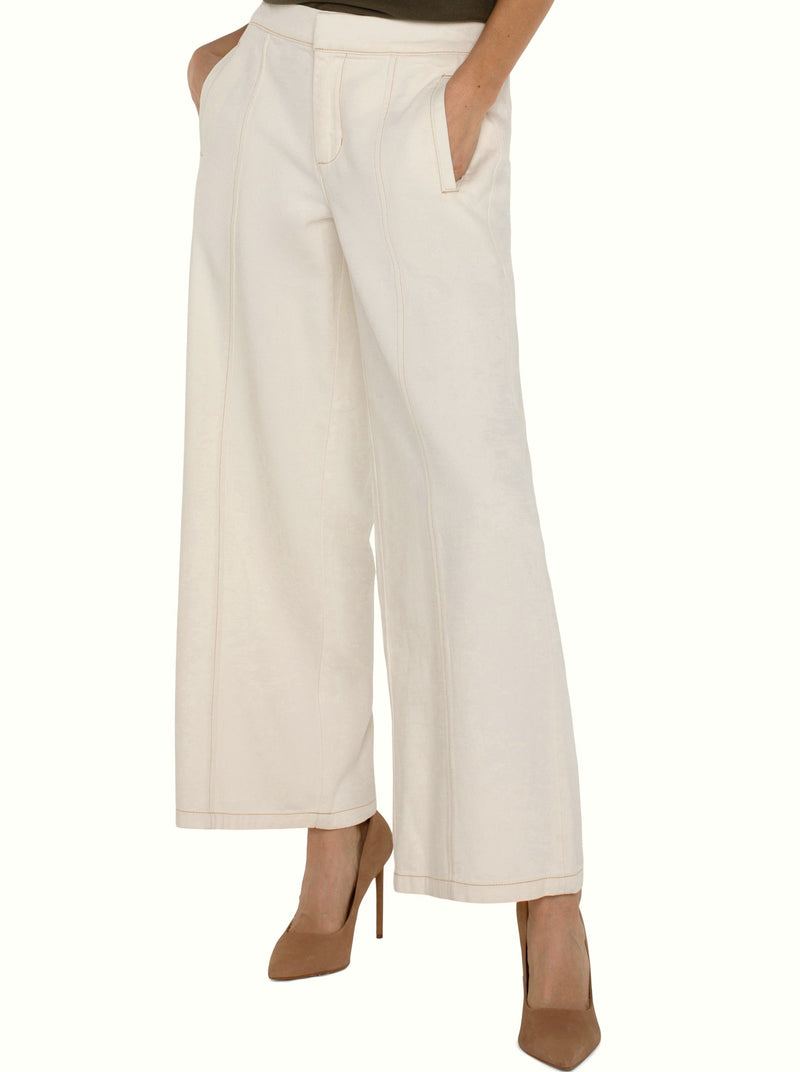 Wide Leg Ankle Pant