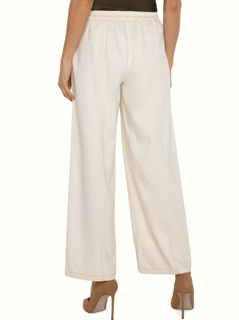 Wide Leg Ankle Pant