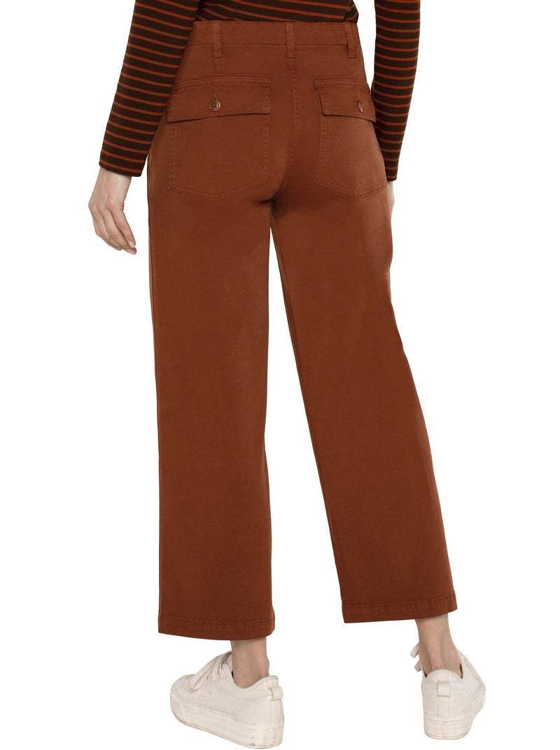 Utility Cargo Wide Leg Crop