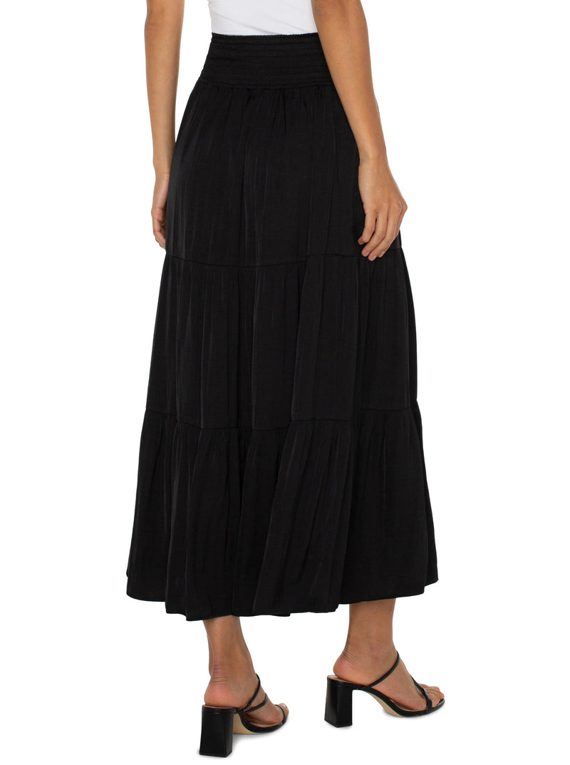 Tiered Maxi Skirt