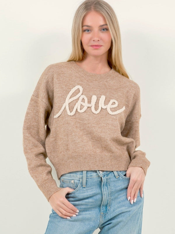 Love Script Sweater