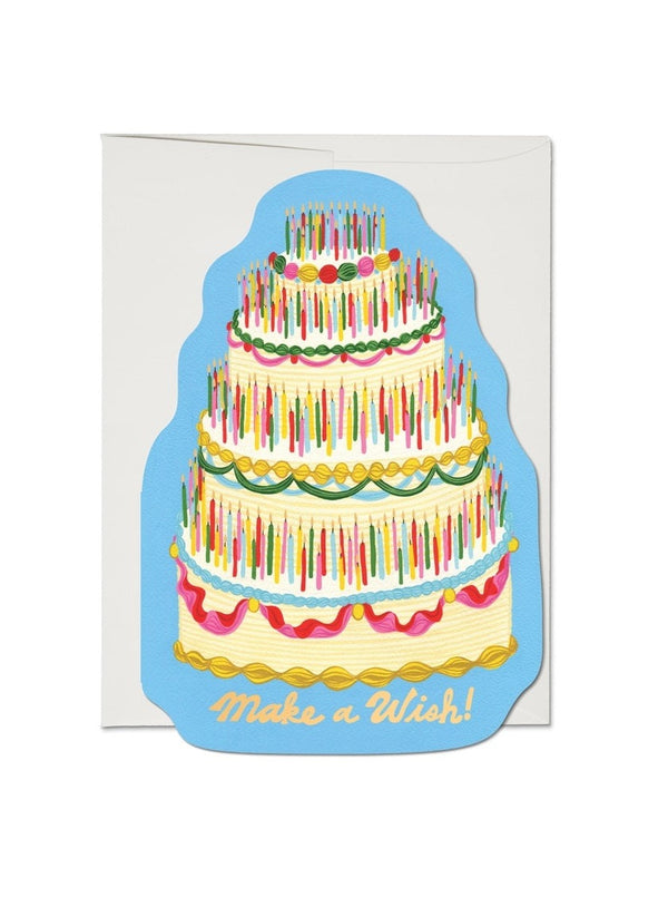 "Make A Wish" Birthday Greeting Card